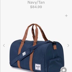 Herschel Novel Duffle Blue/Tan